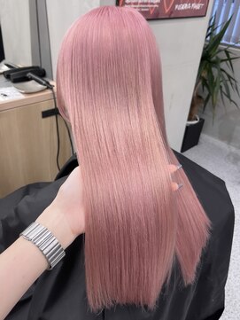 ペレ 渋谷(PELE) ホワイトグレージュ/デジタルパーマ/チェリーブラウン/渋谷