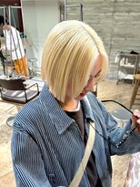 ヲタク(wotaku.) ブロンドカラーホワイトブロンド抜きっぱなしブリーチハイトーン