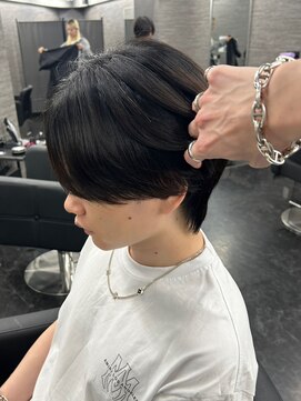 ローグ(ROGUE) ナチュラル縮毛矯正×ラウンドマッシュ