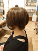 【スッキリまとまる！】ケアも叶える大人ショートスタイル