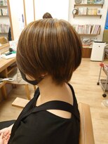 ピーチ(Peach)&nbsp;【スッキリまとまる！】ケアも叶える大人ショートスタイル