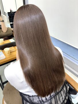 ヘアーアンドビューティーザ エフ(Hair Beauty the F) ~ 艶ラベンダーブラウン ~