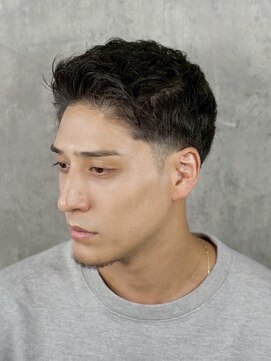ヒロギンザバーバーショップ 神楽坂店(HIRO GINZA BARBER SHOP) ツーブロアップバング