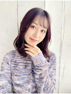 ラピス 新宿店(Lapis) 【30代の白髪悩み】白髪ぼかしハイライト＊大人ヘア」