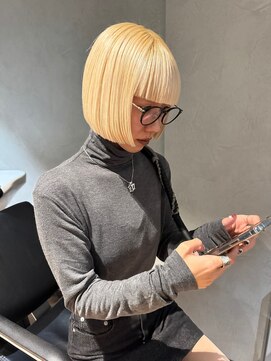 " 抜きっぱなしカラー　"