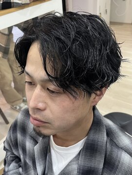 ソフトスパイラルパーマ/メンズパーマ/ケアパーマ/弘前市