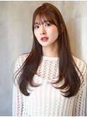 大人小顔レイヤーカット