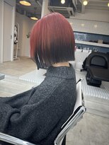 メイドバイスティーン(MADE BY STEEN)&nbsp;デザインカラー／レッド／ブラック