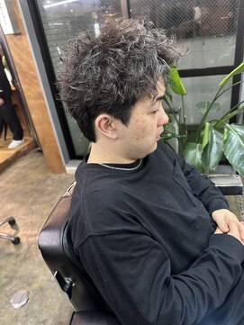 ロンドガルマン 名古屋(Lond GULLMAN) 【Lond GULLMAN江村】スパイキーパーマ/お客様スタイル