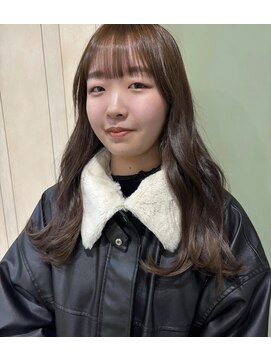 ロンドリゼル 札幌(Lond RiseL) *大人ガーリー アッシュグレーくびれレイヤー