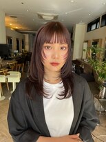 トリッカ シブヤ(TRICCA SHIBUYA)&nbsp;トレンドミディ/韓国レイヤー/似合わせカット/美髪