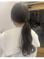 カヴェリ(kaveri)&nbsp;チョコレートアッシュ・日常結び髪