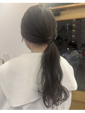 カヴェリ(kaveri) チョコレートアッシュ・日常結び髪