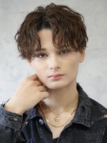 シャインセカンド 大宮(SHINE Second)&nbsp;MEN’S/リバースセンターパート/ニュアンスパーマ/大宮