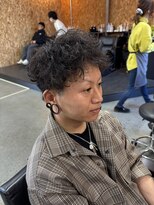 アディクト オム(ADDICT HOMME)&nbsp;アクティブショート×シャドウパーマ
