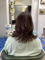 ケーズヘアー 津田沼SHORE店(K's Hair)&nbsp;夏カラー大人可愛いレイヤーくびれミデイアム