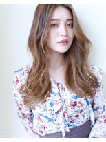 グレースバイハピネス(grace by happiness) 韓国風レイヤーカット×ハイライトカラー7.16ミルクブラウン