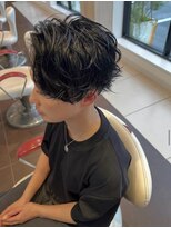アース 会津若松店(HAIR&MAKE EARTH)&nbsp;無造作ウェーブ×メンズショート