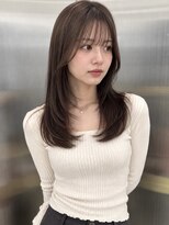 チグン(Jigun)&nbsp;【前髪カット＋似合わせレイヤー】前髪が割れやすい方に