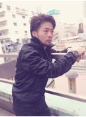 Ｍ／ＲＵＤE】黒髪ツーブロック×グランジ刈り上げ