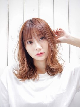 ジジ アドラーブル ヘア サロン(JiJi ADRABLE HAIR SALON) 【JiJi】オトナ可愛い  セミディ