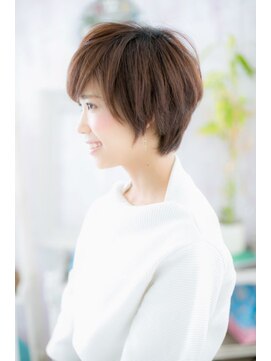 ミック ヘアアンドビューティー 大山店(miq  Hair&Beauty) 清楚なひし形ショートボブb