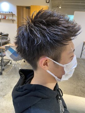 エルオム(EL.HOMME) 【YUKI】アップバング×束感ヘア