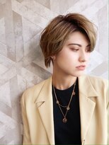 オーキッドバイヘアー(OrchiD.byhair) ハンサムショート/ミルクティーベージュ/マニッシュ/ハイトーン