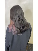 オースト ヘアー ステラ 新宿店(Aust hair Stella) フラミンゴピンク×インナーカラーkizashi