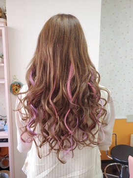 美容室イーナ(e na) 春色☆エクステ