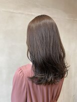 シェノン 梅田(CHAINON)&nbsp;前髪小顔カット×ラベンダーカラー×くびれミディ