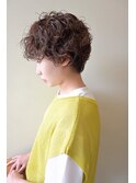 マッシュ×パーマ