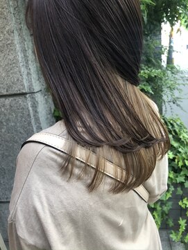ヘアーワークス アンビエント(Hair works Ambient) インナーカラー#キャラメルベージュ【Ayaka】