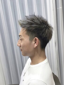 ヘア アンド フェイス リズム シルバーアッシュモヒカン