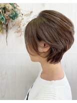 プランタン(Printemps)&nbsp;レイヤーショートハンサムショートハイライトカラーマッシュ