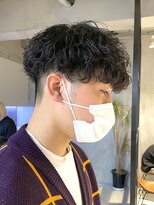 エリマ 調布(elima)&nbsp;波巻きパーマ/刈り上げマッシュ/フェードスタイル/無造作パーマ