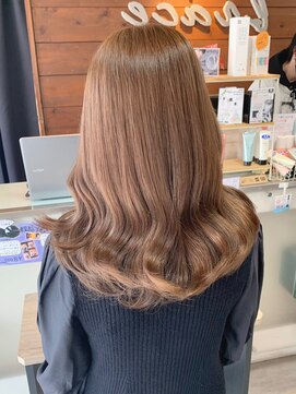 ブレス 小阪店(brace) 髪質改善×ブリーチ無しベージュカラー☆☆☆