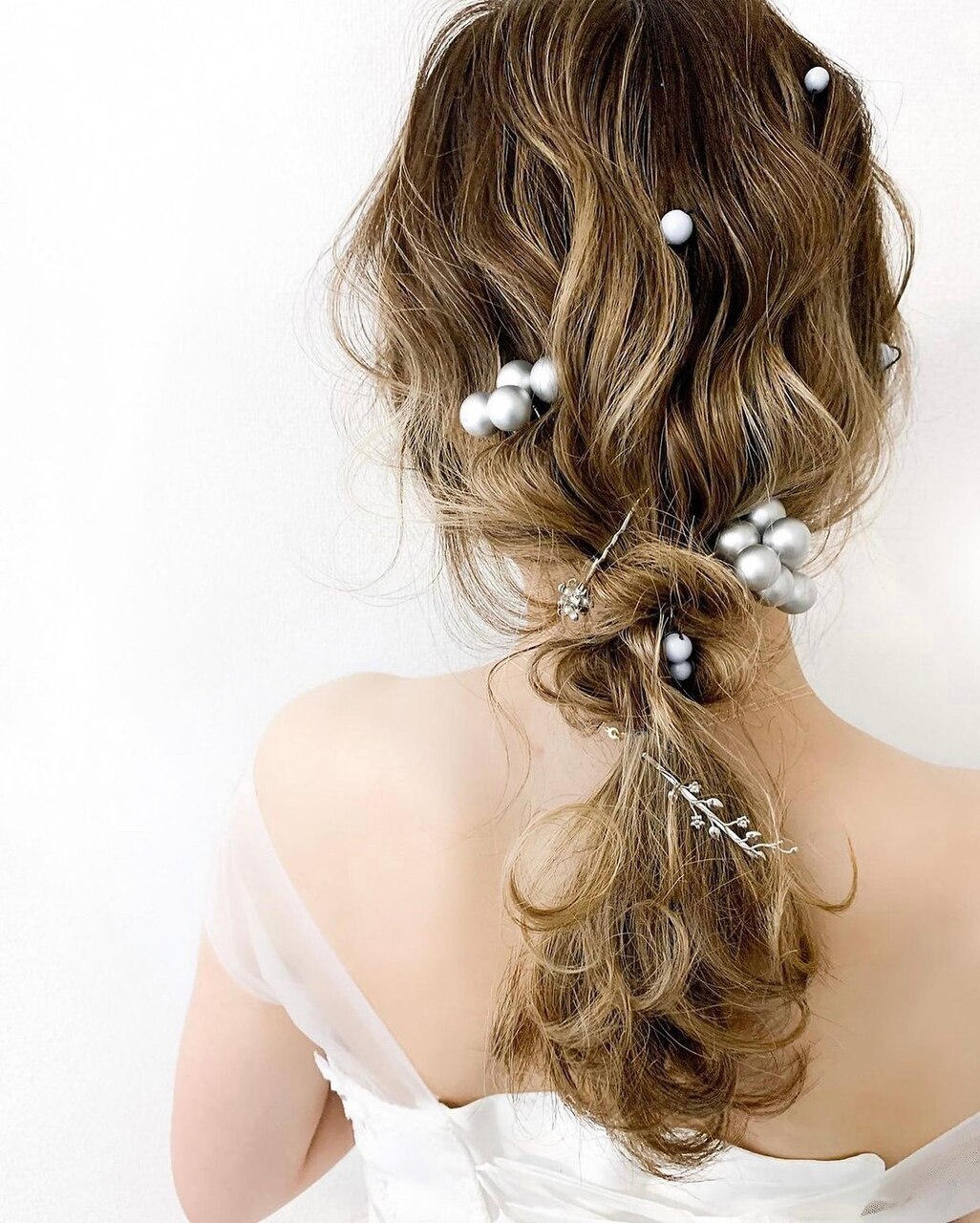 9:00以降 ヘアセット【ヘアアクセサリー付き】 ￥3500