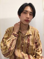 キー(kii) センターパート ナチュラルマッシュショート 刈り上げマッシュ