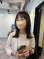 ネイヴィル オモテサンドウ(navile omotesando)&nbsp;フェイスレイヤーの外ハネミディ