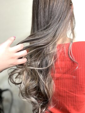 ケア 坂戸駅前店(Care) グレー×ペールベージュ☆/ハイトーンカラー/グレージュアッシュ