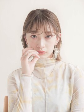 ジュール 大分(Joule) セクションカラー/ペールベージュ/透明感ボブ[大分駅]