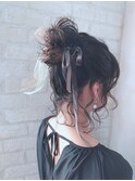 お団子アレンジ
