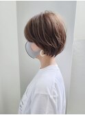☆大人ショートボブ×透明感アッシュカラー