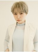 黒髪/グレーベージュ/レイヤーロング/前髪パーマ[新宿駅]