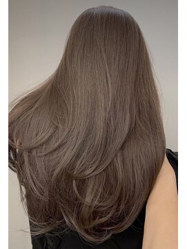チル(chill) ミルクティーグレージュ×美髪×エアリーロング
