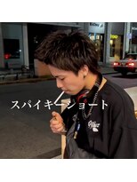ビカム 名駅(become)&nbsp;【大人の渋めスパイキーショート】メンズカットビジネスショート