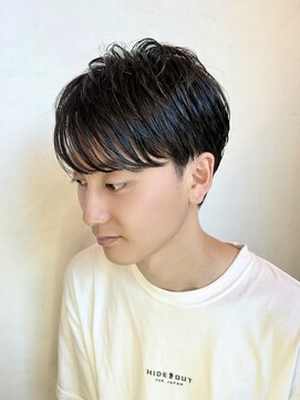 リサヘアーデザイン(RISA HAIR DESIGN) 天神/大名/赤坂　軽めメンズマッシュ