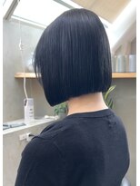 ロンド 表参道店(Lond)&nbsp;ボブ 切りっぱなしボブ 縮毛矯正 髪質改善