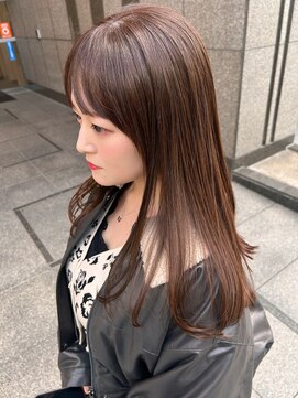 サラビューティーサイト 志免店(SARA Beauty Sight) 【志免】メルティーベージュ/セミロング☆山之内